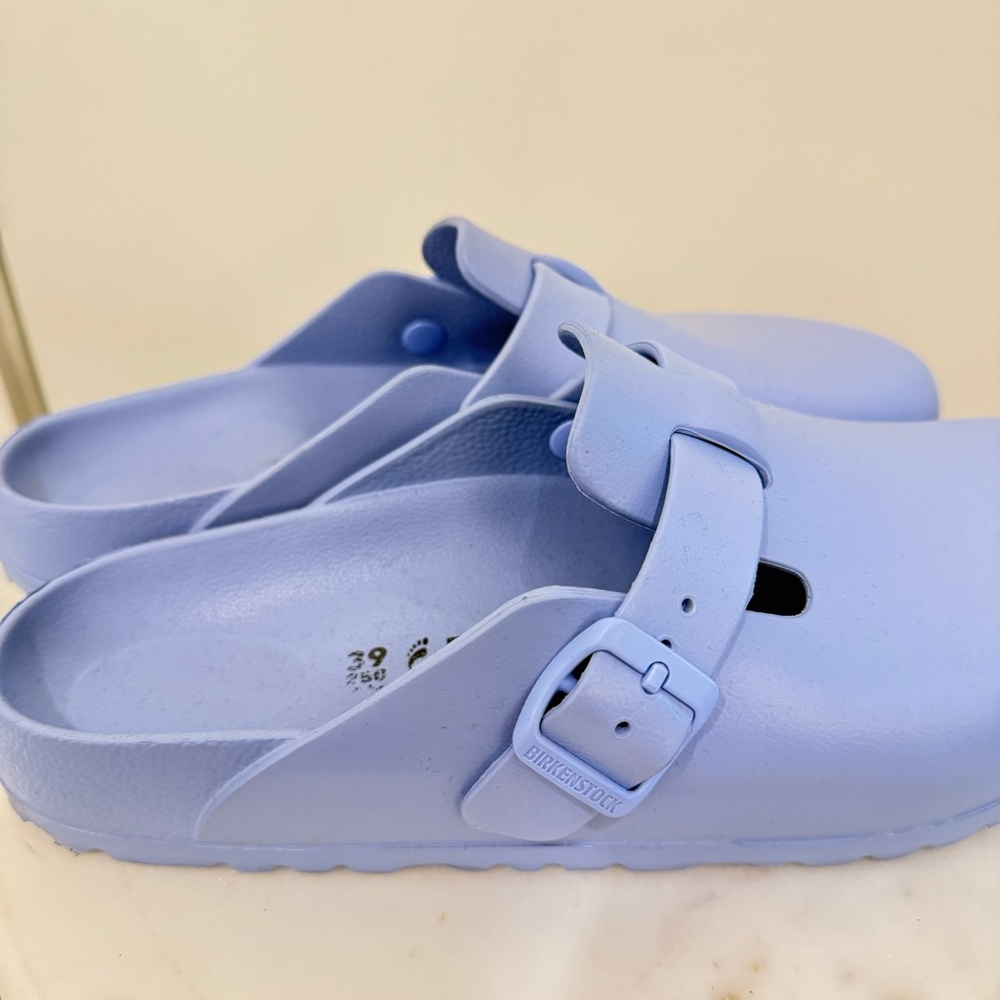 Birkenstock Boston Essentials EVA - Elemental Blue, Size EU 39
